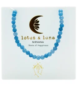 Lotus and Luna Nirvana Healing Necklace