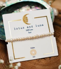 Lotus and Luna Self Love Pearl Healing Bacelet