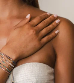 Lotus and Luna Shanti Inner Peace Namaste Bracelet