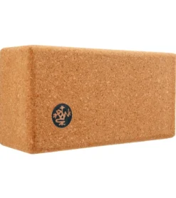 Manduka Lean Cork Yoga Block 3 Inch