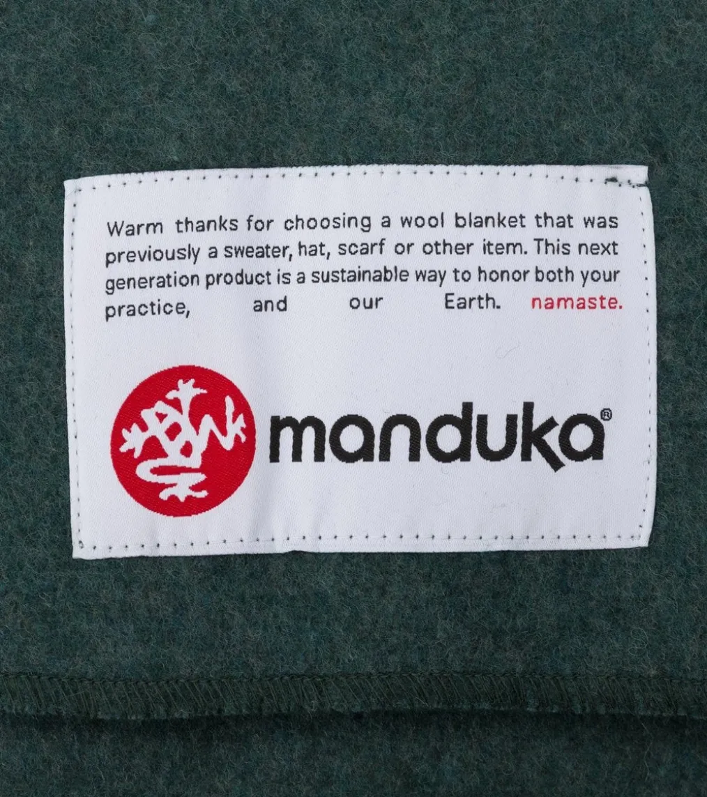 Manduka Recycled Wool Yoga Blanket