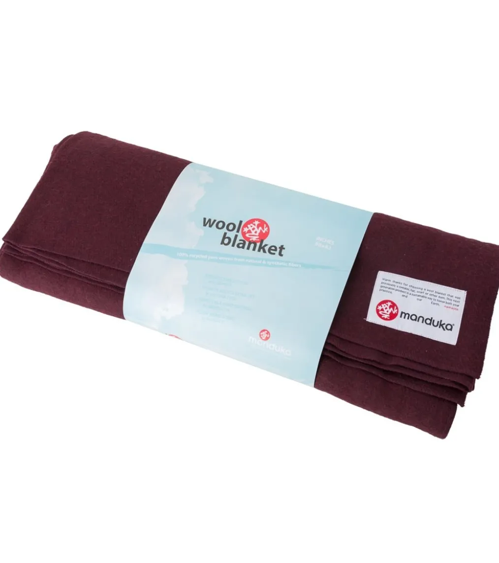 Manduka Recycled Wool Yoga Blanket