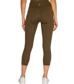 Marika Drew High Waisted Tummy Control Yoga Capris