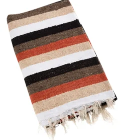 Native Yoga Natural Two Color Extra Fancy Diamond Yoga Blanket