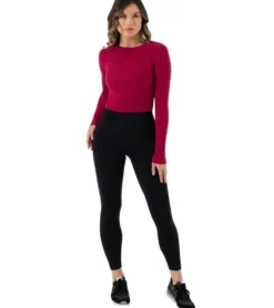 NUX Acacia Twist Back Long Sleeve