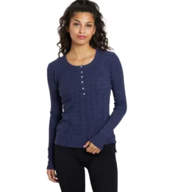 NUX Henley Long Sleeve