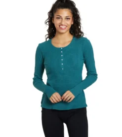 NUX Henley Long Sleeve