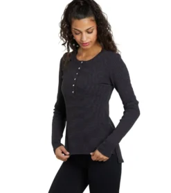 NUX Henley Long Sleeve