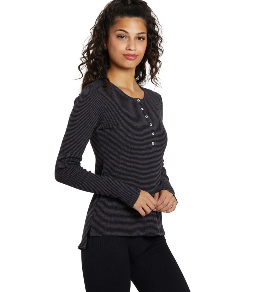 NUX Henley Long Sleeve