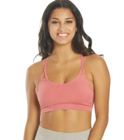 NUX Levitate Seamless Mineral Wash Yoga Sports Bra