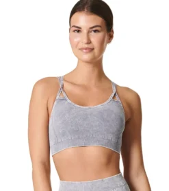 NUX Levitate Seamless Mineral Wash Yoga Sports Bra