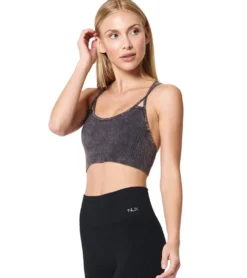 NUX Levitate Seamless Mineral Wash Yoga Sports Bra