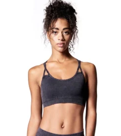 NUX Levitate Seamless Mineral Wash Yoga Sports Bra