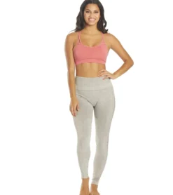 NUX Levitate Seamless Mineral Wash Yoga Sports Bra