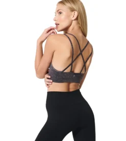 NUX Levitate Seamless Mineral Wash Yoga Sports Bra
