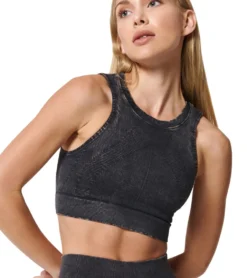 NUX One By One Mineral Wash Crop Top