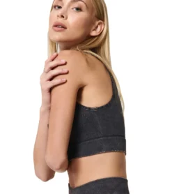 NUX One By One Mineral Wash Crop Top