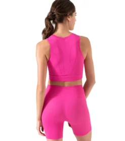 NUX One By One Seamless Yoga Crop Top
