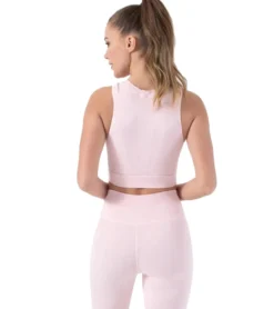 NUX One By One Seamless Yoga Crop Top
