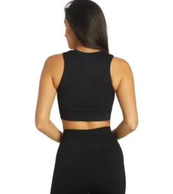 NUX One By One Seamless Yoga Crop Top