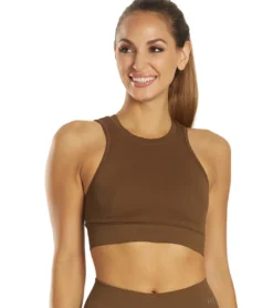 NUX One By One Seamless Yoga Crop Top
