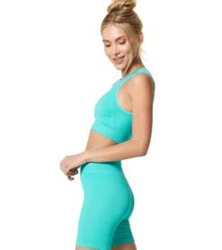 NUX One By One Seamless Yoga Crop Top