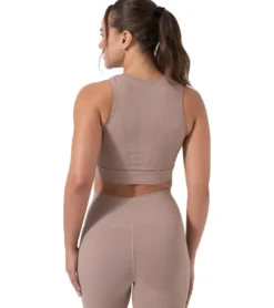 NUX One By One Seamless Yoga Crop Top