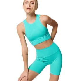 NUX One By One Seamless Yoga Crop Top