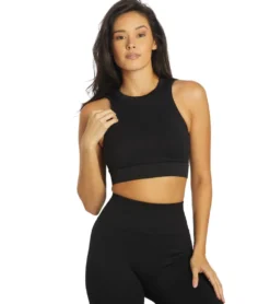 NUX One By One Seamless Yoga Crop Top