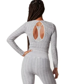 NUX Pucker Up Long Sleeve Mineral Wash