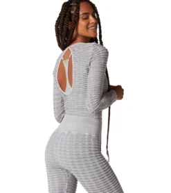 NUX Pucker Up Long Sleeve Mineral Wash