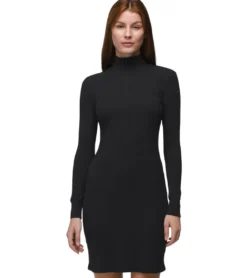 prAna Foundation Rib Long Sleeve Dress