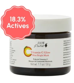100% Pure Vitamin C Glow Max Bright Mask