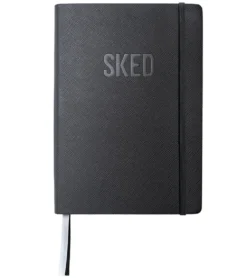 Sked Planner Medium Classic Black Planner