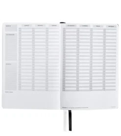 Sked Planner Small Classic Black Planner