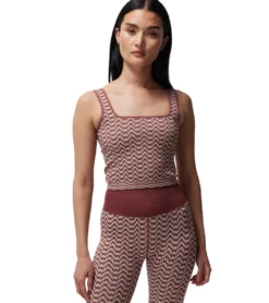 Spiritual Gangster Athena Seamless Jacquard Crop