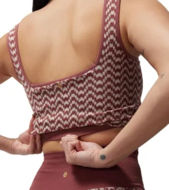 Spiritual Gangster Athena Seamless Jacquard Crop