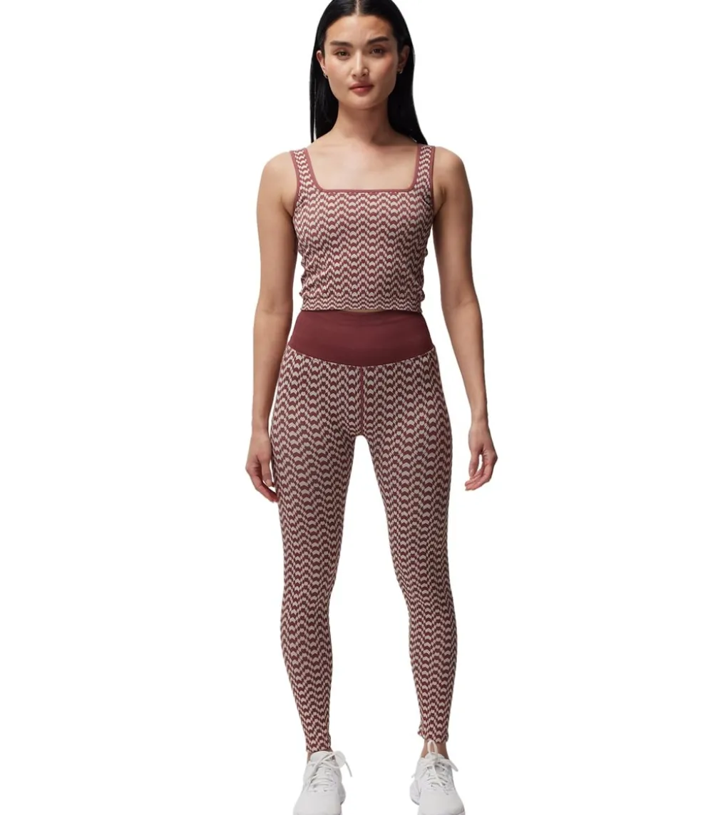 Spiritual Gangster Athena Seamless Jacquard Crop