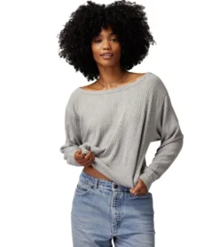 Spiritual Gangster Ballet Rib Banded Hem Vida