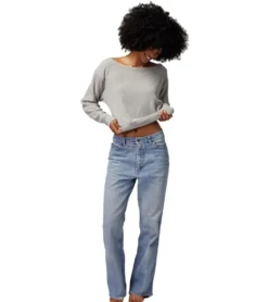 Spiritual Gangster Ballet Rib Banded Hem Vida