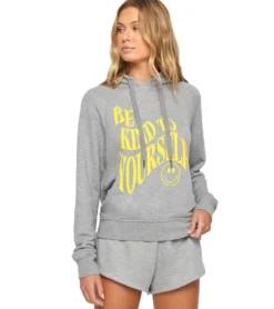 Spiritual Gangster Be Kind Harper Crop Hoodie