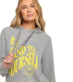 Spiritual Gangster Be Kind Harper Crop Hoodie