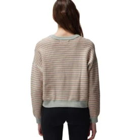 Spiritual Gangster Cotton Gemma Easy Crew Sweater