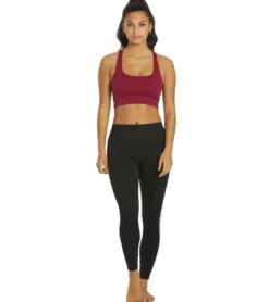 Spiritual Gangster Essential High Waisted 7/8 W Taping Legging