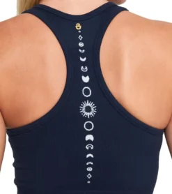 Spiritual Gangster Golden Icon Jacquard Crop Tank