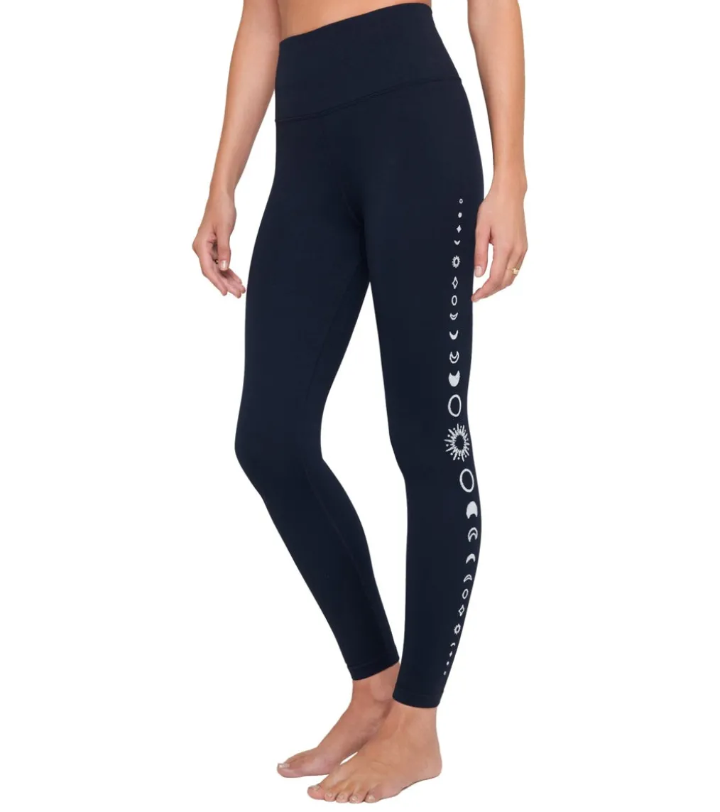 Spiritual Gangster Golden Icon Jacquard Legging