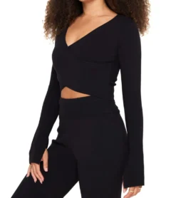 Spiritual Gangster Hadley Wrap Crop