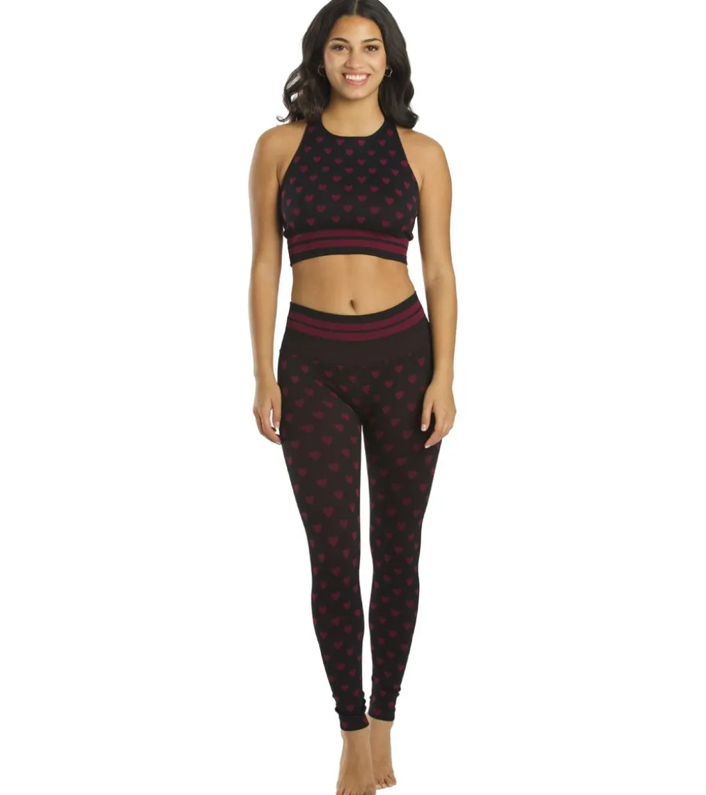 Spiritual Gangster High Neck Jacquard Bra