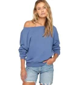 Spiritual Gangster La Vida Off Shoulder Long Sleeve