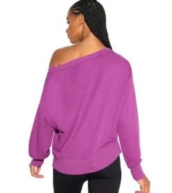 Spiritual Gangster La Vida Off Shoulder Long Sleeve